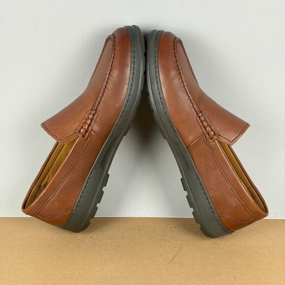 Cole Haan Grandseries Hamlin Traveler Leather Loafers Mens 12 Brown Slip On - Picture 6 of 10